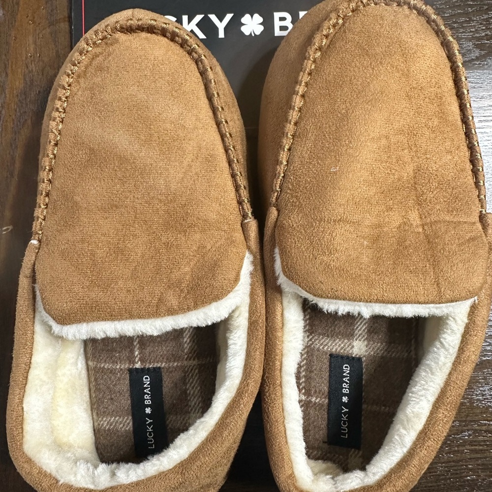Lucky Brand Brown slip‎ on